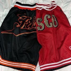 SAVS Frisco team hoop shorts